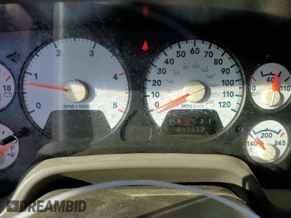 2007 Dodge 2500 SLT with VIN 3D7KR28C67G704224, listed as a Copart auction lot 44960204 with 247,373 mi miles and Clean title. Bid and sale history available at DreamBid. Image 9.