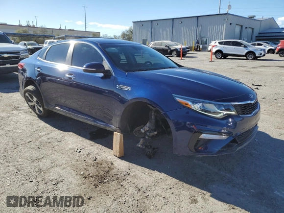 2020 Kia Optima LX with VIN 5XXGT4L38LG414245, listed as a Copart auction lot 41625905 with 47,658 mi miles and Salvage Title. Bid and sale history available at carsss.com. Image 4.