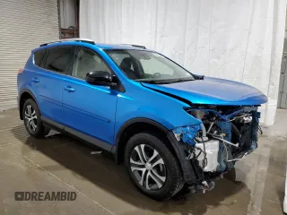 2018 Toyota RAV4 LE with VIN JTMBFREVXJJ744555, listed as a Copart auction lot 64081295 with 17,314 mi miles and Salvage title. Bid and sale history available at DreamBid. Image 4.