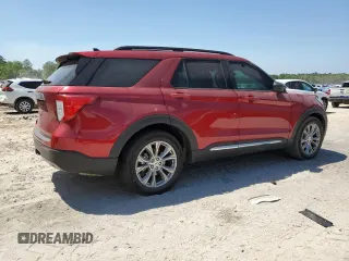 2024 Ford Explorer XLT z VIN 1FMSK7DH6RGA83445, wystawiony jako Copart lot #53043235 z przebiegiem 14 193 mil mil oraz Szkoda całkowita • Salvage title. Historia ofert i sprzedaży dostępna na DreamBid. Obrazek 3.