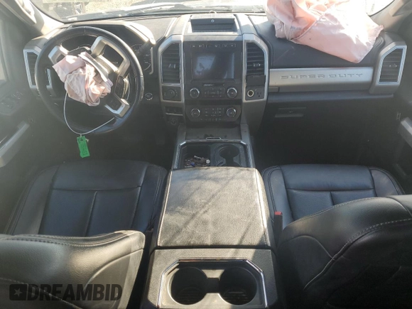 2021 Ford F-350 XL with VIN 1FT8W3BT0MEE06413, listed as a Copart auction lot 42080395 with 140,610 mi miles and Salvage title. Bid and sale history available at DreamBid. Image 8.