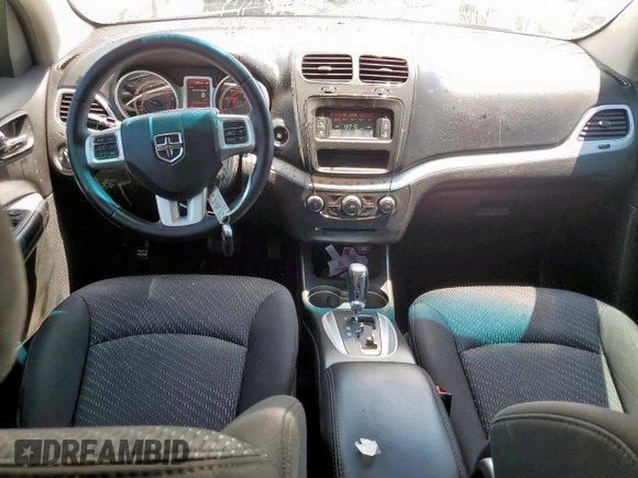2017 Dodge Journey SXT with VIN 3C4PDCBB3HT534837, listed as a Copart auction lot 57795885 with 58,301 mi miles and Salvage title. Bid and sale history available at DreamBid. Image 8.