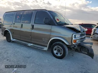 2002 Chevrolet Chevy Van z VIN 1GBFG15M721222513, wystawiony jako Copart lot #41666265 z przebiegiem Nie podano mil oraz Szkoda całkowita • Salvage title. Historia ofert i sprzedaży dostępna na DreamBid. Obrazek 4.