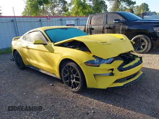 2018 Ford Mustang EcoBoost with VIN 1FA6P8TH2J5113075, listed as a IAAI auction lot 42187357 with 71,393 mi miles and . Bid and sale history available at DreamBid. Image 1.