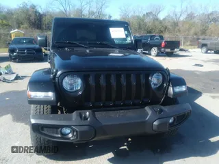 2023 Jeep Wrangler Sahara with VIN 1C4HJXEN9PW624996, listed as a IAAI auction lot 41132256 with 20,980 mi miles. Bid and sale history available at carsss.com. Image 13.