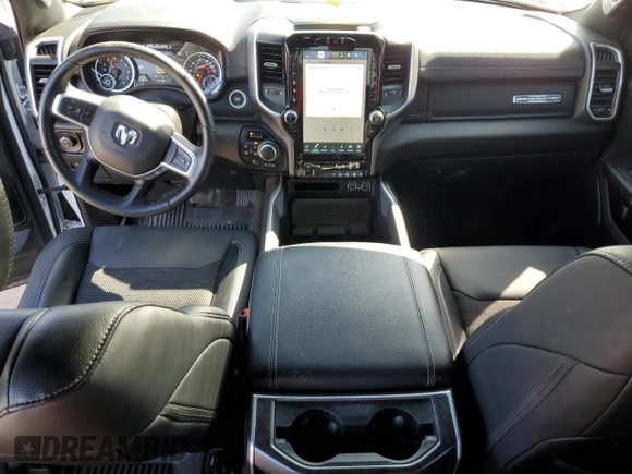 2022 Ram 1500 Big Horn with VIN 1C6SRFFT1NN320531, listed as a Copart auction lot 57347105 with 19,683 mi miles and Clean title. Bid and sale history available at DreamBid. Image 8.