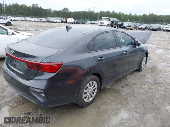 2021 Kia Forte LXS with VIN 3KPF24AD4ME266471, listed as a IAAI auction lot 41972334 with 54,346 mi miles and . Bid and sale history available at DreamBid. Image 4.