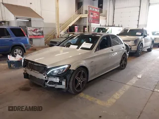2016 Mercedes-Benz C 450 AMG with VIN 55SWF6EB2GU110774, listed as a IAAI auction lot 42239393 with 41,237 mi miles and . Bid and sale history available at DreamBid. Image 6.