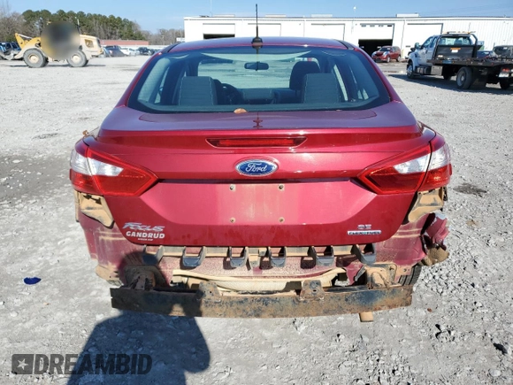 2014 Ford Focus SE with VIN 1FADP3F21EL192628, listed as a Copart auction lot 41681835 with 103,231 mi miles and Salvage Title. Bid and sale history available at DreamBid. Image 6.