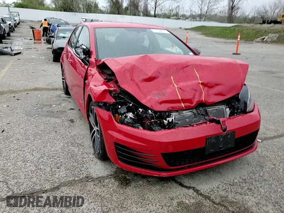2017 Volkswagen Golf GTI S with VIN 3VW547AU0HM030805, listed as a Copart auction lot 51708815 with 74,399 mi miles and Salvage Title. Bid and sale history available at carsss.com. Image 10.