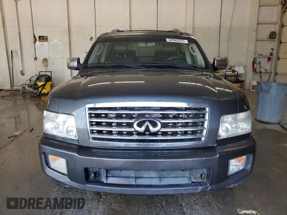 2008 Infiniti QX56 z VIN 5N3AA08C58N912480, wystawiony jako Copart lot #58962025 z przebiegiem 325 726 mil mil oraz Szkoda całkowita • Salvage title. Historia ofert i sprzedaży dostępna na DreamBid. Obrazek 5.