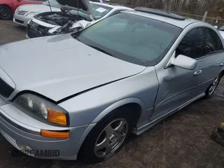 2002 Lincoln LS w/Base Pkg with VIN 1LNHM87A12Y607979, listed as a IAAI auction lot 41523445 with 174,826 mi miles. Bid and sale history available at carsss.com. Image 6.