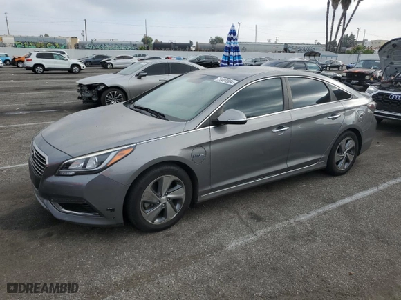 2017 Hyundai Sonata Plug-In Hybrid with VIN KMHE14L25HA062678, listed as a Copart auction lot 71404904 with 115,182 mi miles and Salvage Title. Bid and sale history available at carsss.com. Image 1.