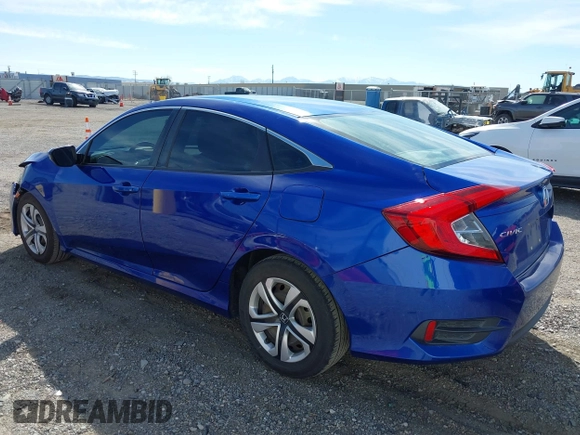 2016 Honda Civic Sedan LX with VIN 19XFC2F58GE248613, listed as a IAAI auction lot 41888971 with 171,929 mi miles. Bid and sale history available at carsss.com. Image 3.