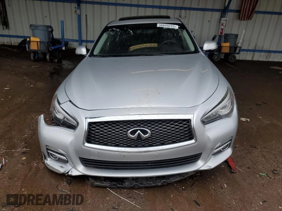 2017 Infiniti Q50 Premium с VIN JN1EV7AR3HM835319, выставлен на аукционе Copart как лот 56049225 с пробегом 114 486 миль миль и Списание • Salvage title. История ставок и продаж доступна на DreamBid. Изображение 5.