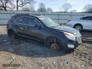 2016 Chevrolet Equinox LT with VIN 2GNFLFE33G6275474, listed as a Copart auction lot 87356064 with 161,039 mi miles and Salvage Title. Bid and sale history available at carsss.com. Image 4.