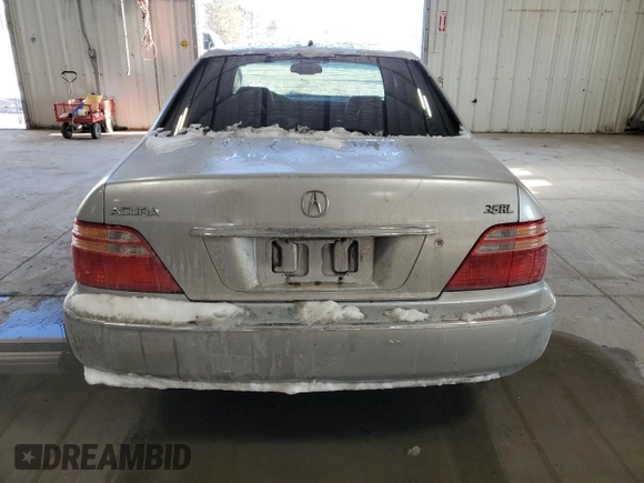 2002 Acura RL with VIN JH4KA96692C001363, listed as a Copart auction lot 41933965 with 170,358 mi miles and Salvage title. Bid and sale history available at DreamBid. Image 6.