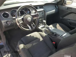 2014 Ford Mustang V6 with VIN 1ZVBP8AM6E5252007, listed as a Copart auction lot 54146195 with 129,127 mi miles and Salvage Title. Bid and sale history available at DreamBid. Image 8.