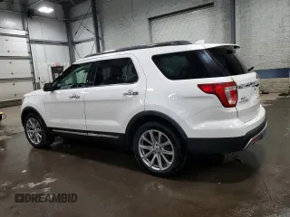 2016 Ford Explorer Limited with VIN 1FM5K8F8XGGA51627, listed as a Copart auction lot 49897945 with 187,919 mi miles and Salvage Title. Bid and sale history available at carsss.com. Image 2.