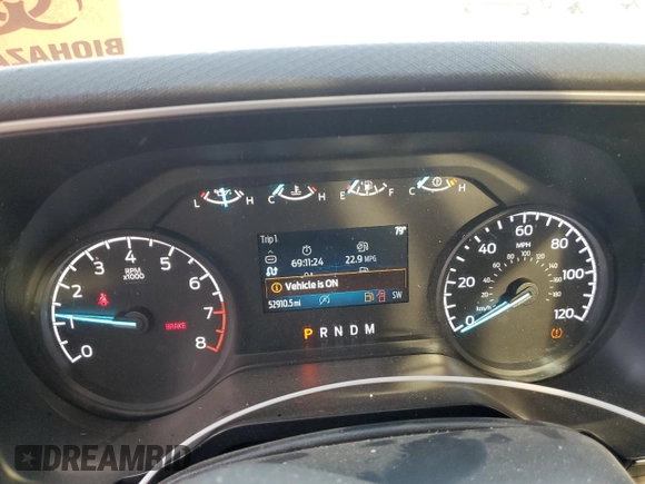 2021 Ford F-150 XL с VIN 1FTMF1EB4MKE24730, выставлен на аукционе Copart как лот 82146694 с пробегом 52 910 миль миль и Списание • Salvage title. История ставок и продаж доступна на DreamBid. Изображение 9.