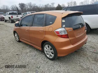 2009 Honda Fit Sport with VIN JHMGE88469S020940, listed as a Copart auction lot 47004055 with 213,745 mi miles and Salvage Title. Bid and sale history available at carsss.com. Image 2.