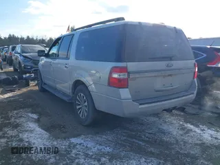 2015 Ford Expedition Max XLT z VIN 1FMJK1JT0FEF44003, wystawiony jako IAAI lot #41343360 z przebiegiem 155 586 mil mil oraz . Historia ofert i sprzedaży dostępna na DreamBid. Obrazek 3.