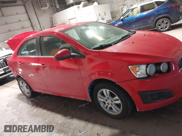 2014 Chevrolet Sonic LT with VIN 1G1JC5SH2E4214489, listed as a IAAI auction lot 41650289 with 93,388 mi miles and . Bid and sale history available at DreamBid. Image 13.