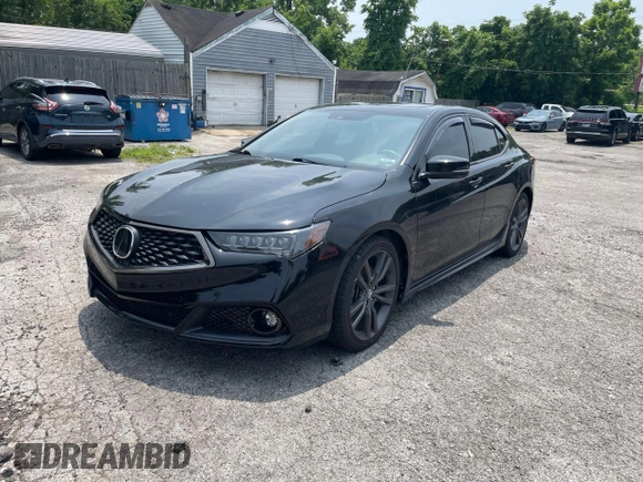 2019 Acura TLX w/A-Spec Pkg z VIN 19UUB1F63KA003695, wystawiony jako Copart lot #61098085 z przebiegiem 46 935 mil mil oraz Szkoda całkowita • Salvage title. Historia ofert i sprzedaży dostępna na DreamBid. Obrazek 2.