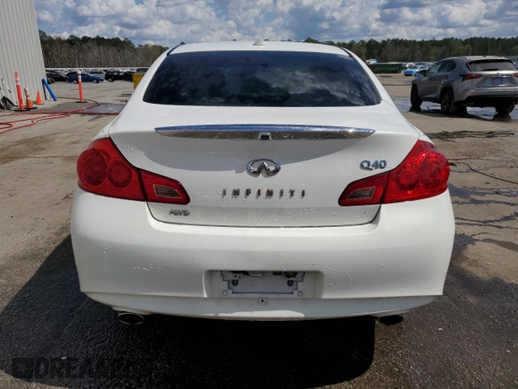 2015 Infiniti Q40 with VIN JN1CV6AR1FM521201, listed as a Copart auction lot 50913775 with 93,468 mi miles and Salvage Title. Bid and sale history available at DreamBid. Image 6.