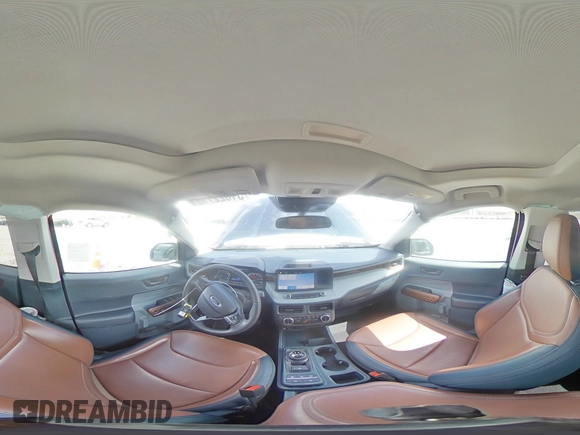 2023 Ford Maverick XL with VIN 3FTTW8F99PRA20323, listed as a Copart auction lot 51022715 with 22,446 mi miles and Salvage Title. Bid and sale history available at DreamBid. Image 13.