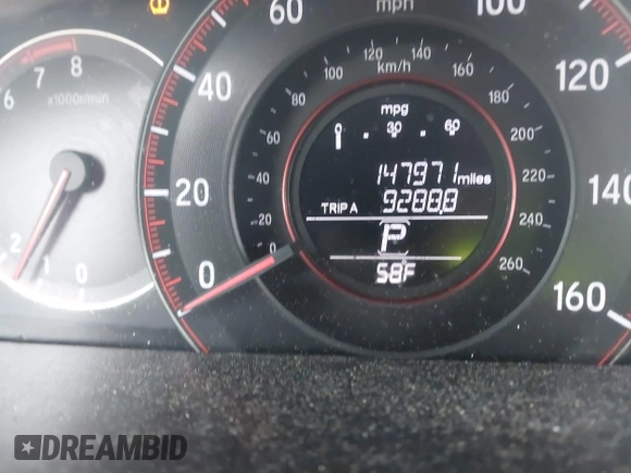 2016 Honda Accord Sport with VIN 1HGCR2F53GA149123, listed as a IAAI auction lot 42254191 with 147,971 mi miles and . Bid and sale history available at DreamBid. Image 15.