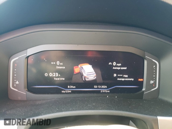 2023 Volkswagen Atlas SEL with VIN 1V2BP2CA5PC521789, listed as a Copart auction lot 42810764 with 21,975 mi miles and . Bid and sale history available at DreamBid. Image 9.