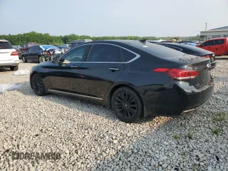 2016 Hyundai Genesis 3.8L z VIN KMHGN4JE4GU110890, wystawiony jako Copart lot #59577545 z przebiegiem 166 329 mil mil oraz Czysty tytuł • Clean title. Historia ofert i sprzedaży dostępna na DreamBid. Obrazek 2.