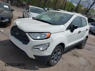 2020 Ford EcoSport S with VIN MAJ3S2FE0LC366183, listed as a IAAI auction lot 41951752 with 115,037 mi miles. Bid and sale history available at carsss.com. Image 22.