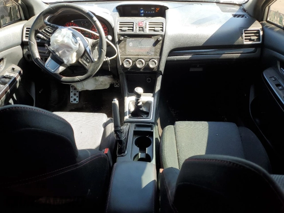 2017 Subaru WRX Premium with VIN JF1VA1F65H9840048, listed as a Copart auction lot 57729145 with 105,724 mi miles and Salvage title. Bid and sale history available at DreamBid. Image 8.