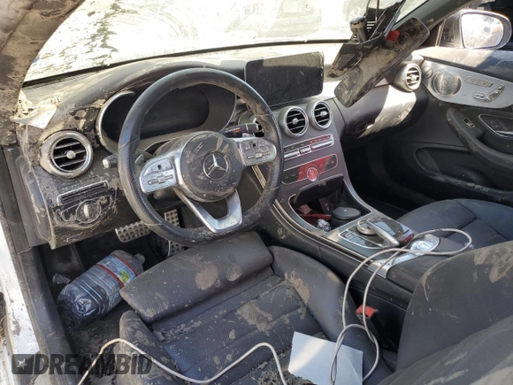 2020 Mercedes-Benz C 300 with VIN WDDWK8DB6LF949557, listed as a Copart auction lot 69230864 with Not Provided miles and Salvage Title. Bid and sale history available at DreamBid. Image 8.
