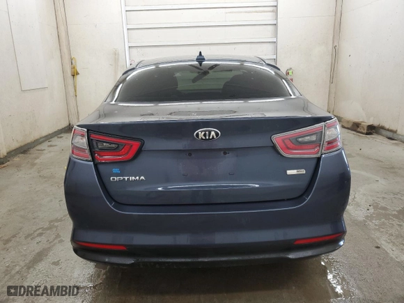 2014 Kia Optima Hybrid LX with VIN KNAGM4AD5E5065025, listed as a Copart auction lot 53139885 with 139,705 mi miles and Salvage Title. Bid and sale history available at carsss.com. Image 6.