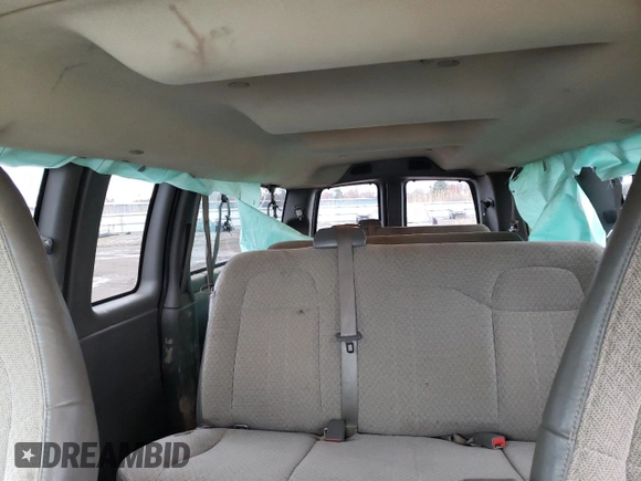 2016 Chevrolet Express Passenger LT with VIN 1GAZGPFG7G1184396, listed as a Copart auction lot 51427105 with 152,008 mi miles and Salvage title. Bid and sale history available at DreamBid. Image 10.