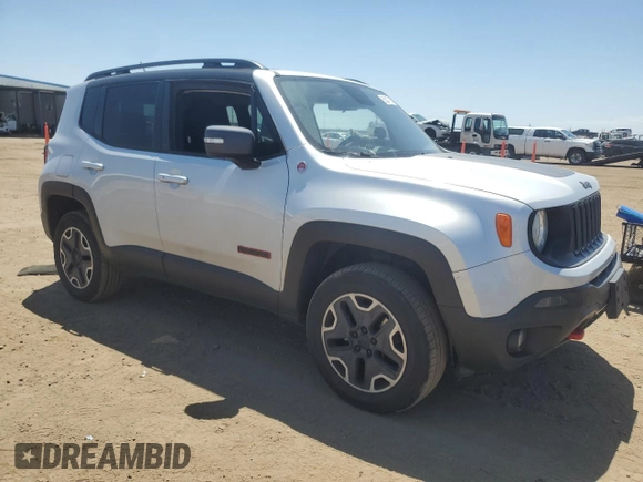 2017 Jeep Renegade Trailhawk с VIN ZACCJBCB9HPE82976, выставлен на аукционе Copart как лот 58247235 с пробегом 92 350 миль миль и Списание • Salvage title. История ставок и продаж доступна на DreamBid. Изображение 4.