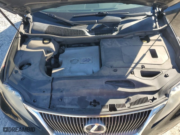 2011 Lexus RX 450h with VIN JTJBC1BA7B2419267, listed as a Copart auction lot 47300265 with 163,852 mi miles and Salvage Title. Bid and sale history available at carsss.com. Image 12.