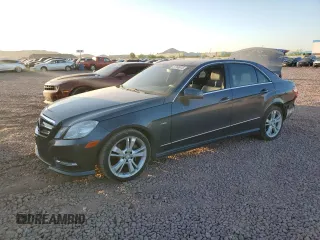 2012 Mercedes-Benz E 350 Luxury with VIN WDDHF5KB2CA558708, listed as a Copart auction lot 57766015 with 161,950 mi miles and Salvage title. Bid and sale history available at DreamBid. Image 1.