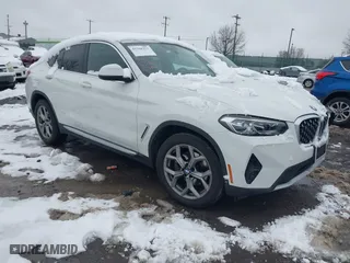 2022 BMW X4 xDrive30i with VIN 5UX33DT04N9M95750, listed as a IAAI auction lot 41568323 with 1 mi miles. Bid and sale history available at carsss.com. Image 1.
