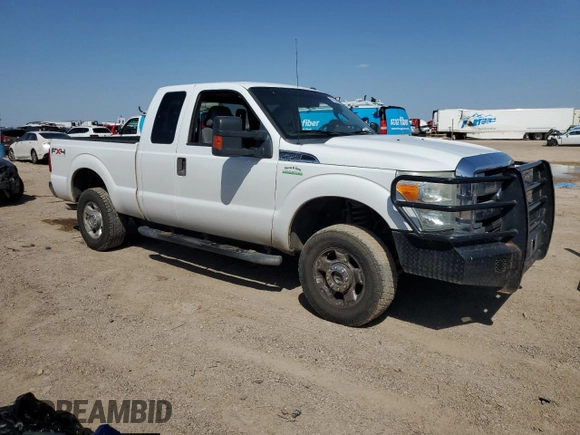 2011 Ford Super Duty F-250 SRW XL with VIN 1FT7X2B6XBEB38870, listed as a Copart auction lot 52158685 with 224,293 mi miles and Salvage Title. Bid and sale history available at carsss.com. Image 4.