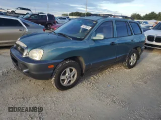 2002 Hyundai Santa Fe GLS with VIN KM8SC13D82U224726, listed as a Copart auction lot 74333924 with 113,107 mi miles and Salvage Title. Bid and sale history available at carsss.com. Image 1.