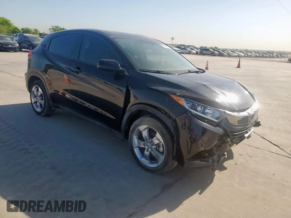 2022 Honda HR-V LX with VIN 3CZRU6H35NM702035, listed as a Copart auction lot 52125695 with Not Provided miles and Salvage Title. Bid and sale history available at carsss.com. Image 4.