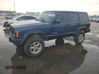2000 Jeep Cherokee SE with VIN 1J4FT28S8YL197197, listed as a Copart auction lot 79254774 with 161,772 mi miles and Salvage Title. Bid and sale history available at carsss.com. Image 1.