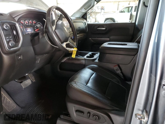 2019 Chevrolet Silverado 1500 with VIN 1GCUWEED8KZ368546, listed as a Copart auction lot 52995015 with 95,713 mi miles and Salvage Title. Bid and sale history available at DreamBid. Image 7.