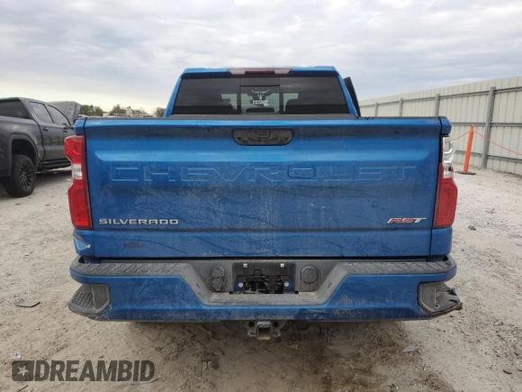 2024 Chevrolet Silverado 1500 RST with VIN 1GCUDEED4RZ221706, listed as a Copart auction lot 42092665 with 12,448 mi miles and Salvage Title. Bid and sale history available at carsss.com. Image 6.