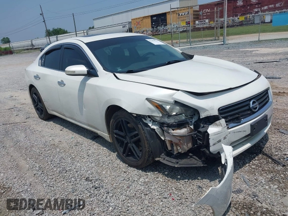 2012 Nissan Maxima SV with VIN 1N4AA5AP5CC849544, listed as a IAAI auction lot 42404028 with Not provided miles and . Bid and sale history available at DreamBid. Image 1.