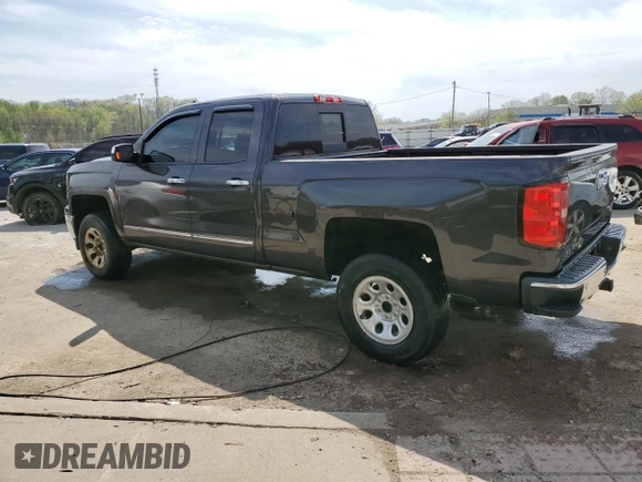 2014 Chevrolet Silverado 1500 LTZ with VIN 1GCVKSEC0EZ275367, listed as a Copart auction lot 53639515 with 126,415 mi miles and Salvage Title. Bid and sale history available at DreamBid. Image 2.